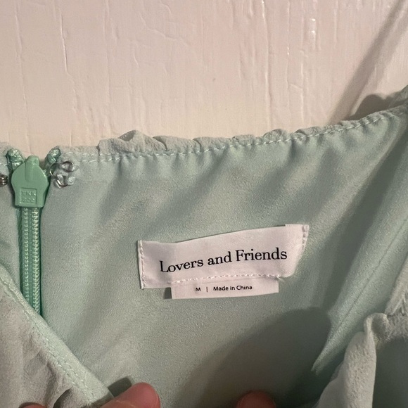 Lovers and Friends Cooper Mini Dress in Seafoam - Picture 6 of 6